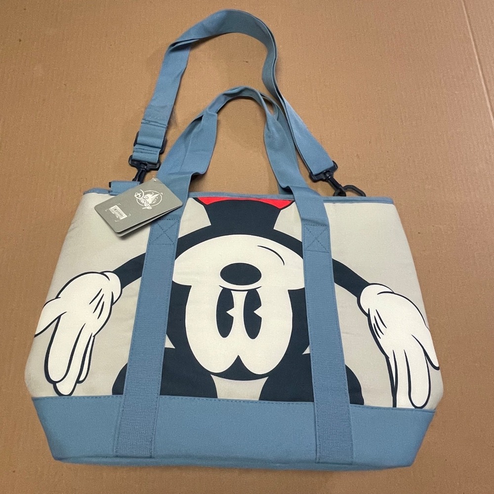 Disney Mickey Mouse Insulated Summer Fun Cooler Tote Beach Picnic Bag NWT
